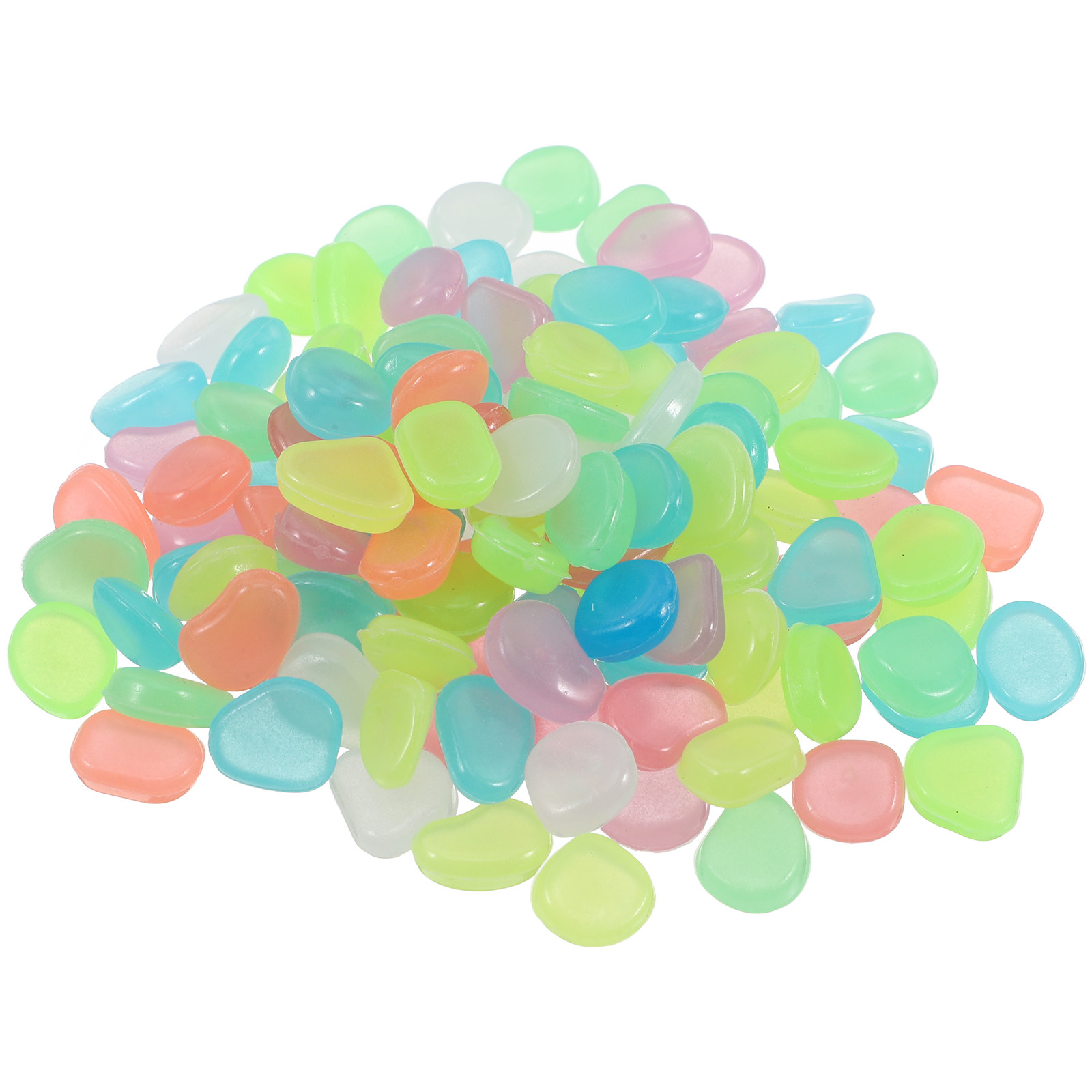 Aquarium Fish Glow In The Dark - 어두운 곳에서 빛나는 400개의 야광 자갈,