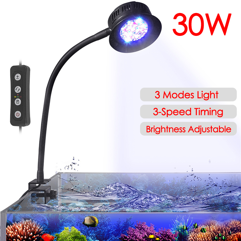 Aquarium Fish Lamp - 30W 수족관 물고기 탱크 바다 물