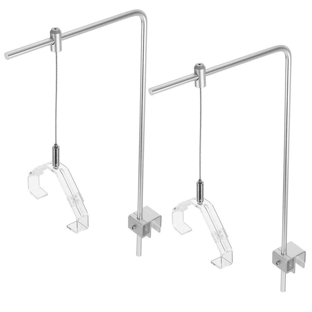 Aquarium Fish Lamp - 클립과 2pcs 수족관 빛 홀더 알루미늄