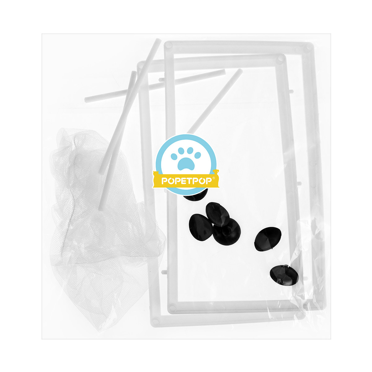 Aquarium Fish Net Big Size - 대형 폴리에스터 프레임 어류 인큐베이터 수족관