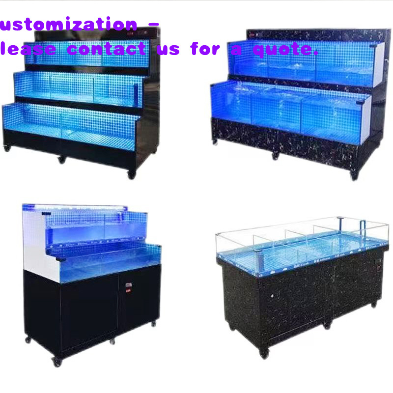 맞춤형 검정색 직사각형 생선/랍스터 해산물 수족관 레스 - Aquarium Fish Restaurant 리뷰 및 가격