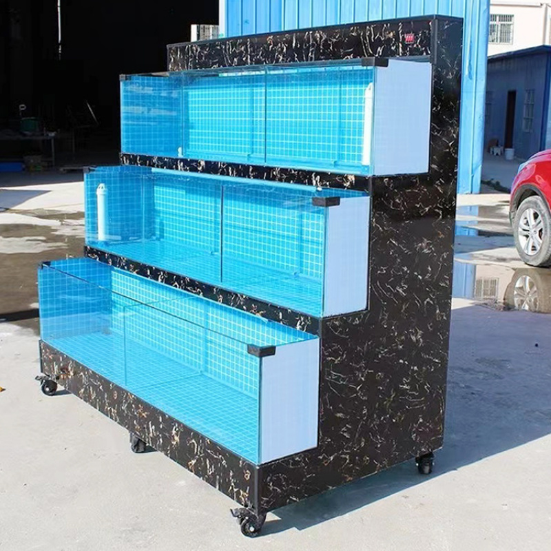 맞춤형 검정색 직사각형 생선/랍스터 해산물 수족관 레스 - Aquarium Fish Restaurant 리뷰 및 가격