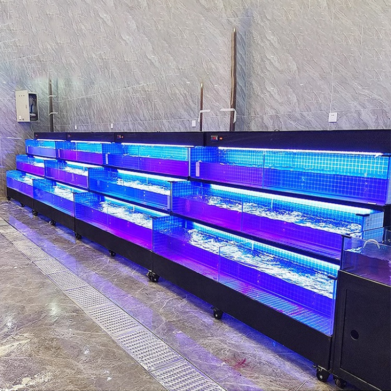 맞춤형 유리 해산물 수족관 어항 1.5L 맞춤 제작 생 - Aquarium Fish Restaurant 리뷰 및 가격