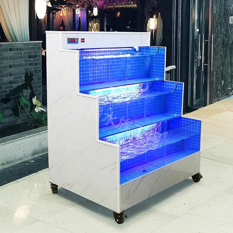 맞춤형 유리 해산물 수족관 어항 1.5L 맞춤 제작 생 - Aquarium Fish Restaurant 리뷰 및 가격
