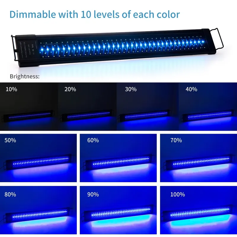 LED 프로그래밍 가능 수족관 조명 타이머 (75cm  - Aquarium Fish Lamp 리뷰 및 가격