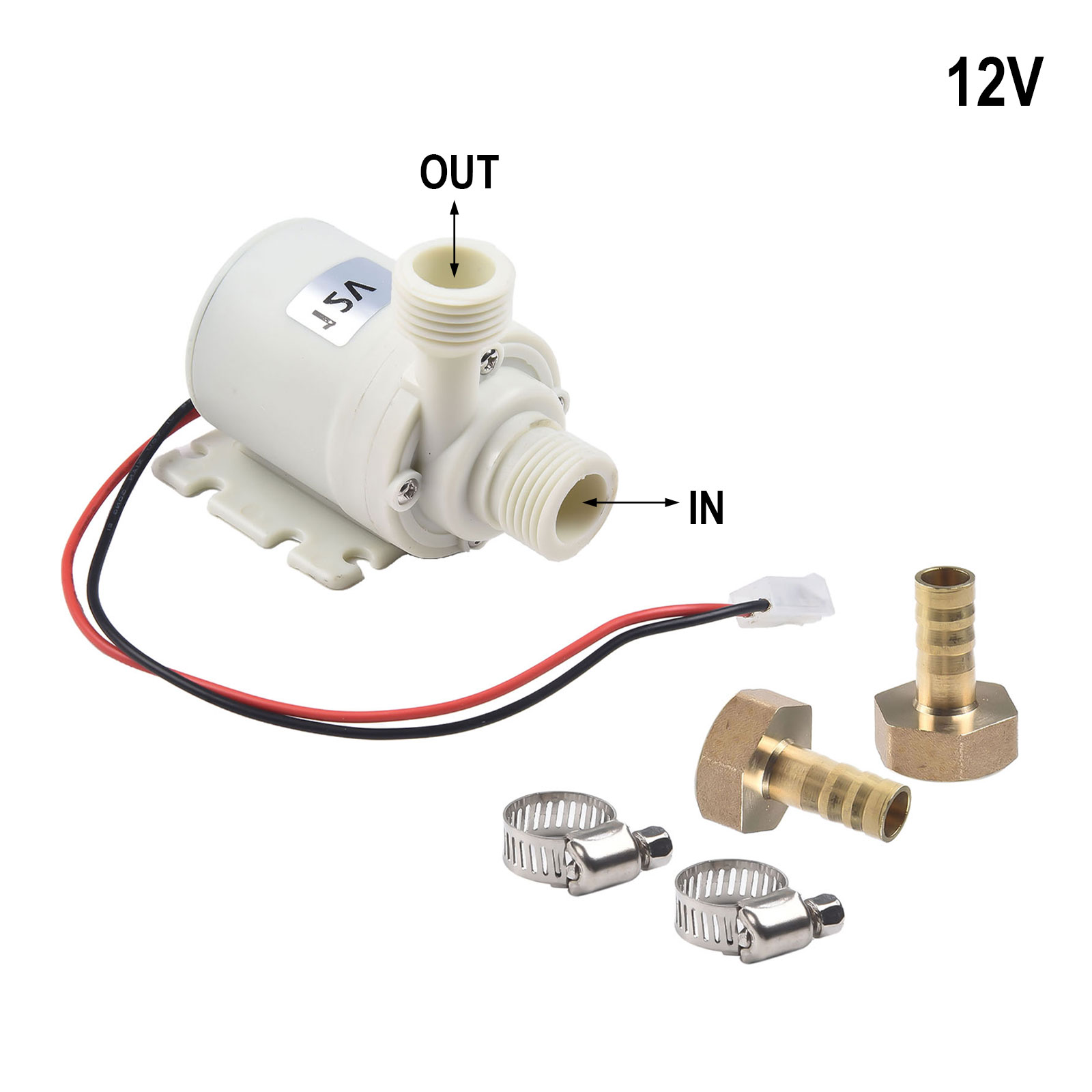 12V DC 태양열 온수기 순환 펌프 (저전력 소비 0 - Powerhead Circulation Pump 리뷰 및 가격