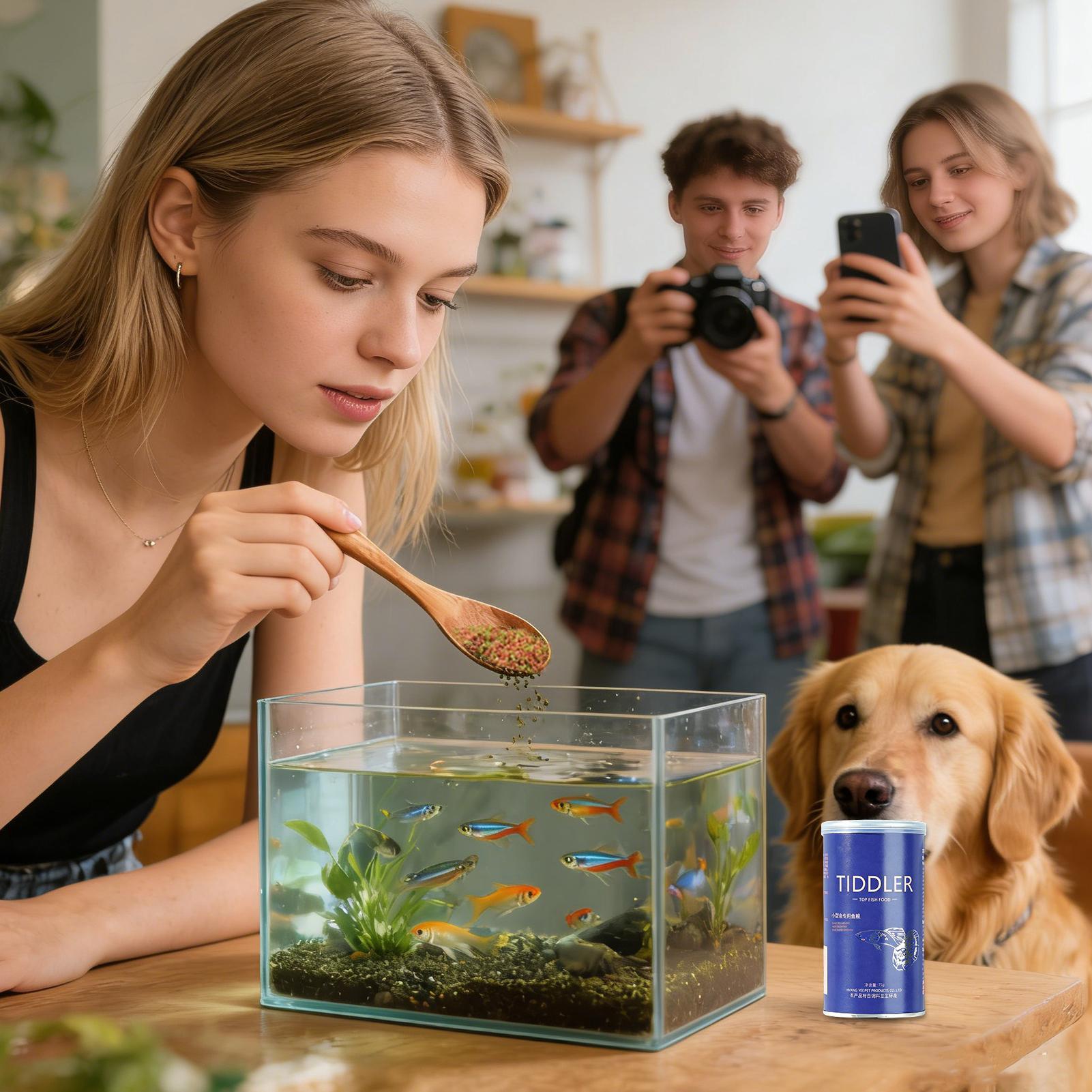 물고기 사료, 어항 사료, 소형 베타 물고기 사료 (번 - Aquarium Fish Restaurant 리뷰 및 가격