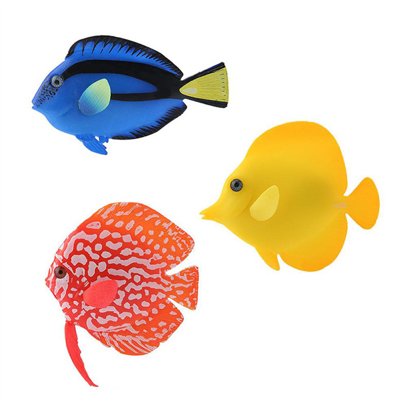 야광 발광 실리콘 물고기 어항 장식물 광대어 수조 해양 - Aquarium Fish Glow In The Dark 리뷰 및 가격