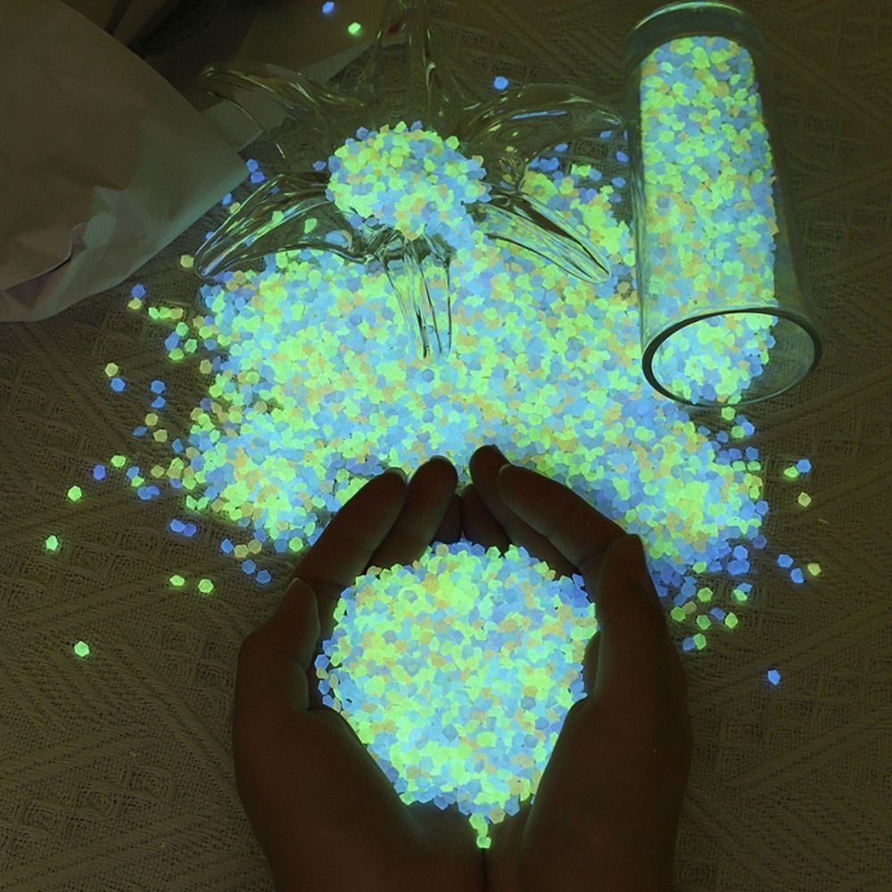 야광 모래 야광 자갈 돌, 집 정원 마당 야외 경로 잔 - Aquarium Fish Glow In The Dark 리뷰 및 가격